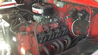 How to adjust valve lash on a Y Block Ford V8 second method [upl. by Enyrehtac4]