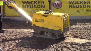 Wacker Neuson RT Trench Roller and DPU 90 Plate Compactor [upl. by Estella]