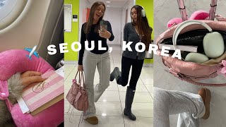 Moving to seoul travel 13 hours fly hongdae karaoke and night with my besties [upl. by Job]