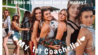 Broke my foot at My First Coachella  Kalani Hilliker [upl. by Hachmann946]