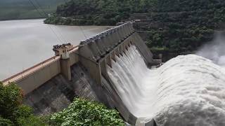 DAM डैम  BhakraNangal TOP 10 EMERGENCY WATER DISCHARGE PART 1 HD [upl. by Hannala658]