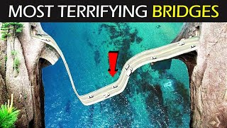 5 Most Terrifying Bridges In The World [upl. by Ynattib]