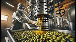 ¿Cómo Se Fabrica El Aceite De Oliva Proceso En Fábrica [upl. by Aspasia]