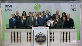 Ingredion Inc NYSE INGR Rings The Opening Bell® [upl. by Meng]