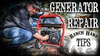 Generator Troubleshooting Repair Maintenance and Starting Issues  Ranch Hand Tips [upl. by Ieso]