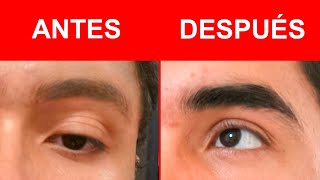 😱 7 FORMAS FÁCILES DE HACER CRECER TUS CEJAS NATURALMENTE [upl. by Yrneh14]