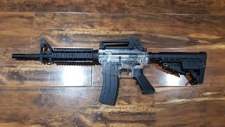 well M401 gel blaster review and gearbox upgrade POWERFUL [upl. by Atsira]