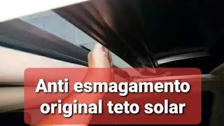 Anti esmagamento original teto solar NISSAN TIIDA [upl. by Tomkins274]