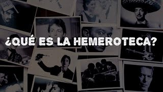 ¿QUÉ ES LA HEMEROTECA [upl. by Lomaj]