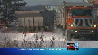 MDOT testing Tow Plow in real time [upl. by Ardeahp]