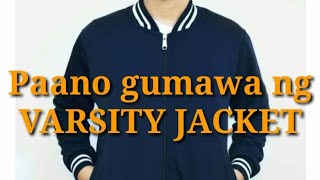 VARSITY JACKET TUTORIAL [upl. by Einwahr]