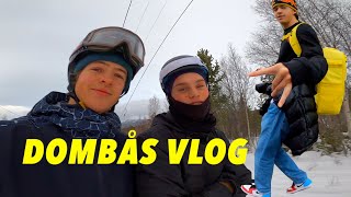 DOMBÃ…S MED LANDSLAGET  Hytta og ski  VLOG 13 [upl. by Ibok]