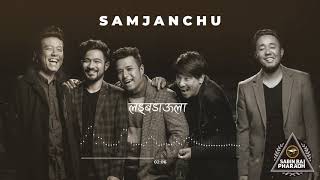 SAMJHANCHU  Sabin Rai amp The Pharaoh Lyrics Video [upl. by Roos432]