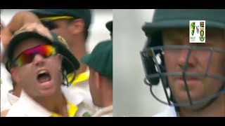 ABD vs WARNER  De Villiers Comeback After Warners fiery Send Off [upl. by Raymonds457]