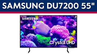 Samsung DU7200 55quot UN55DU7200FXZA TV Review 2024 [upl. by Danice631]