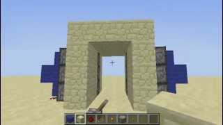 Minecraft Compact 3x2 Flush piston door [upl. by Enia383]