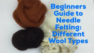 How to use the felting needle [upl. by Muraida]