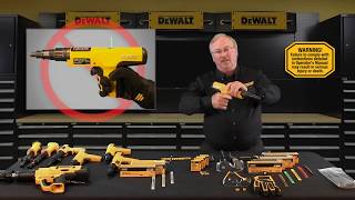 DEWALT Anchors amp Fasteners Powder Actuated Tool Training Video [upl. by Danni]