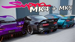 SUPRA MK4  MK5 WIDEBODY [upl. by Sidnee]