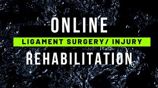 ligament surgery rehabilitation protocol  online [upl. by Vanda401]