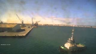 Misurata Libya  Entrance to the port [upl. by Oek]