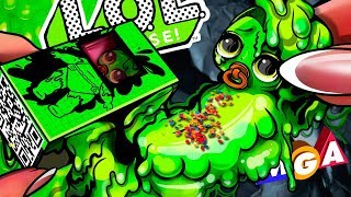 FULL Customized  LOL Surprise Slime DOLL in the Box  Neon Slime Recipe [upl. by Nivrek]