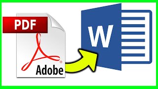 How to Convert PDF to Word FREE Download  Without Any Software [upl. by Aihsiym]