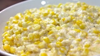 Creamed Corn Recipe  I Heart Recipes [upl. by Suidaht]