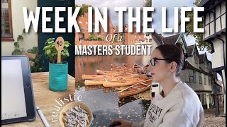 Week in the Life of a UEA Masters Student 2022 [upl. by Bethel745]