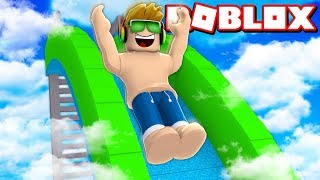 HAVING FUN AT WATERPARK in ROBLOX [upl. by Gipson]