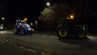 Devizes Charity Tractor amp Tinsel run 2024 [upl. by Allerus923]