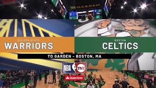 Warriors vs Celtics NBA On TNT IntroTheme NBA 2023 [upl. by Morissa]