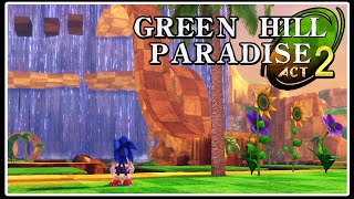 Green Hill Paradise Act 2 1080p 60 fps BEST SONIC GAME EVER [upl. by Etta]