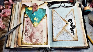 Junk Journal How to Make an Envelope Pocket Easy and Fun Step By Step Tutorial The Paper Outpost [upl. by Amoreta820]