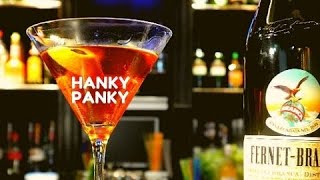 HANKY PANKY COCKTAIL Recipe [upl. by Nahshun]