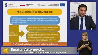 Przygotowanie i prowadzenie postępowania o udzielenie zamówienia publicznego powyżej progów UE [upl. by Ilatfan]