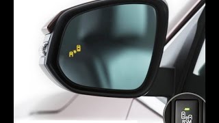 Aftermarket blind spot monitor with RCTA for Toyota RAV4 installation [upl. by Cassidy]