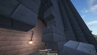 Building Up My Castle on the Hypixel SMP Come Hang out and Keep me Company [upl. by Parcel881]