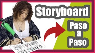 Cómo crear PASO A PASO un GUION GRÁFICO o STORYBOARD  TIPOS y USOS de guiones gráficos de Elearning [upl. by Orpha]