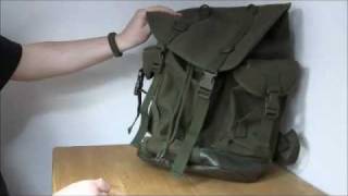 Alter BW Jäger Rucksack  Tasche Backpack Daybag Tagesrucksack [upl. by Thorin852]