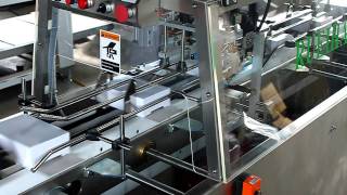 RH301半自動紙盒封盒包裝機 SEMIAUTO CARTON SEALING PACKING MACHINE [upl. by Anaeel581]