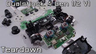 Dualshock 4 Gen 12 V1 Teardown  PS4 [upl. by Aliek]