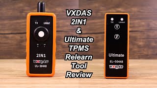 VXDAS 2IN1 amp Ultimate TPMS Relearn Tool Review [upl. by Croner]