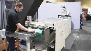 Automatic Tshirt Folding Machine [upl. by Ronoh]