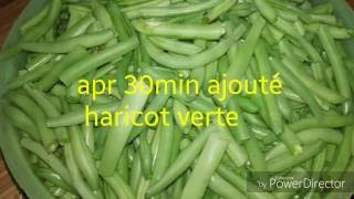 Mhamar haricot verts محمر  لوبيا [upl. by Jamima]