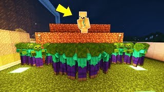 BALON BEBİŞİN EN GÜVENLİ EVİ VS ZOMBİ KIYAMETİ  😱  Minecraft [upl. by Ventura]