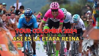 Tour Colombia l Así es la etapa reina de 2024 Cota  Villeta  Alto del Vino [upl. by Mena]