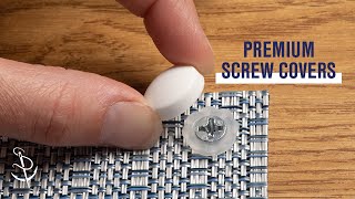 How to Install Premium Screw Covers [upl. by Tace763]