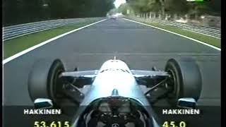 F1 Monza 1997  Mika Hakkinen Onboard [upl. by Ayotel]