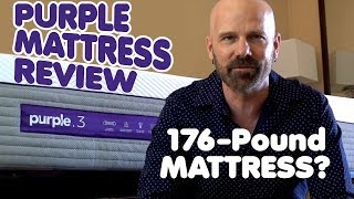 New Purple Mattress Review 30Day Test [upl. by Nuawed]